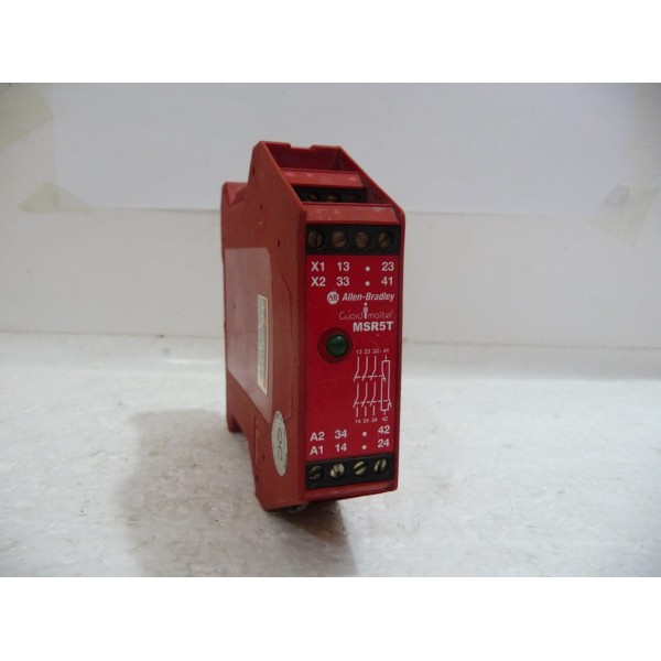 Safety Monitoring Relay, MSR5T, Allen-Bradley, Dominican Rep. (14 Days Warrenty on Entire Stock)